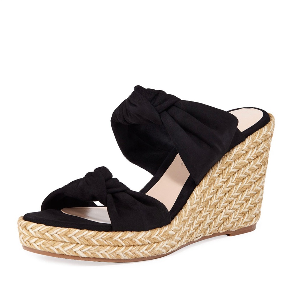 STUART WEITZMAN Sarina Suede Espadrille Wedge